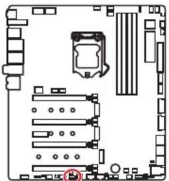 MSI MEG Z390 Godlike - BIOS_SW1:ПepeключаTeль Multi-BIOS - 1