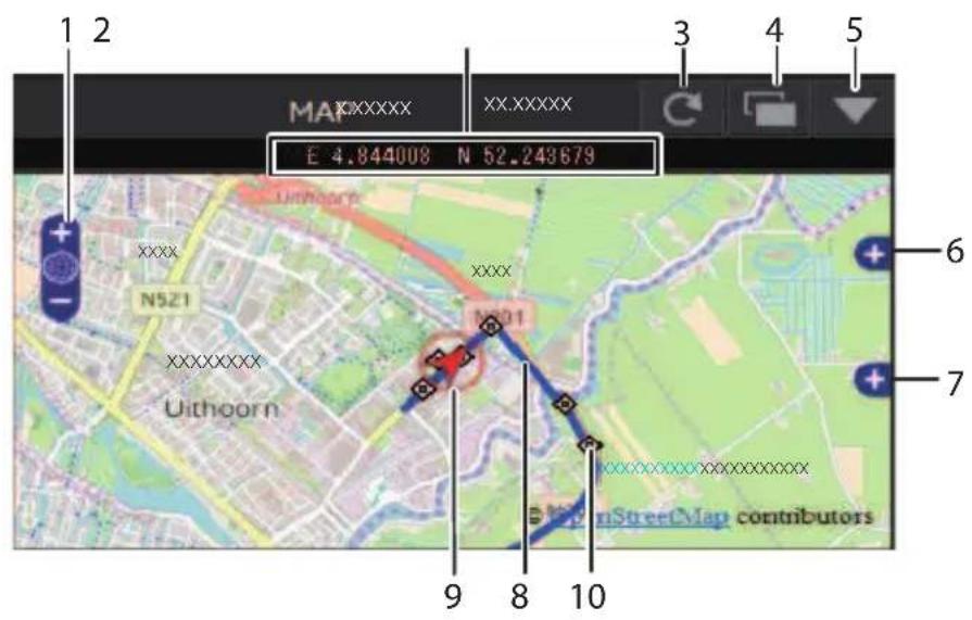 KENWOOD DRV830 - ⑫ Map - 1