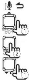 KENWOOD DRV830 - Appuyez sur [MENU/OK] - 9