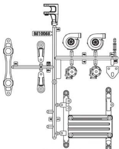 Axial WRAITH 1.9 - PARTS REFERENCE // TEILEREFERENZ // RÉFERENCES DES PIEÇES // RIFERIMENTO COMPONENTI - 11