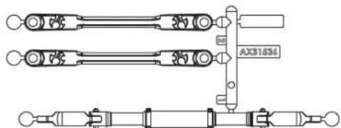 Axial WRAITH 1.9 - PARTS REFERENCE // TEILEREFERENZ // RÉFERENCES DES PIEÇES // RIFERIMENTO COMPONENTI - 27