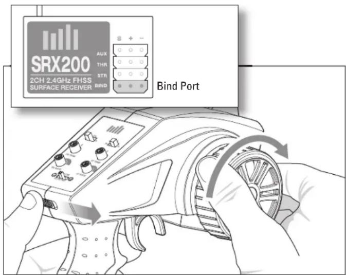 Axial WRAITH 1.9 - BINDING - 1
