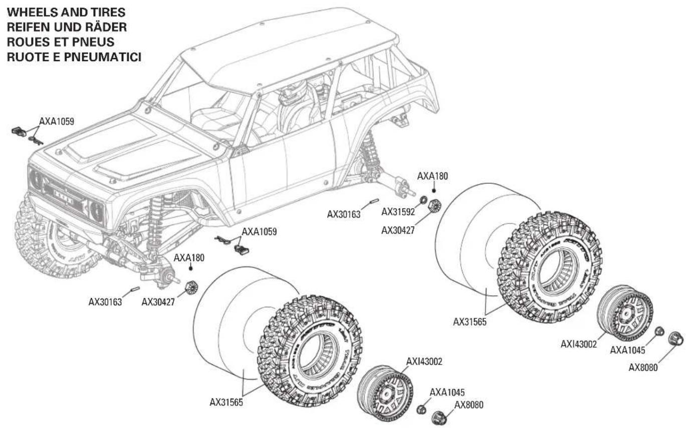 Axial WRAITH 1.9 - GARANTIE ET REPARATIONS - 86