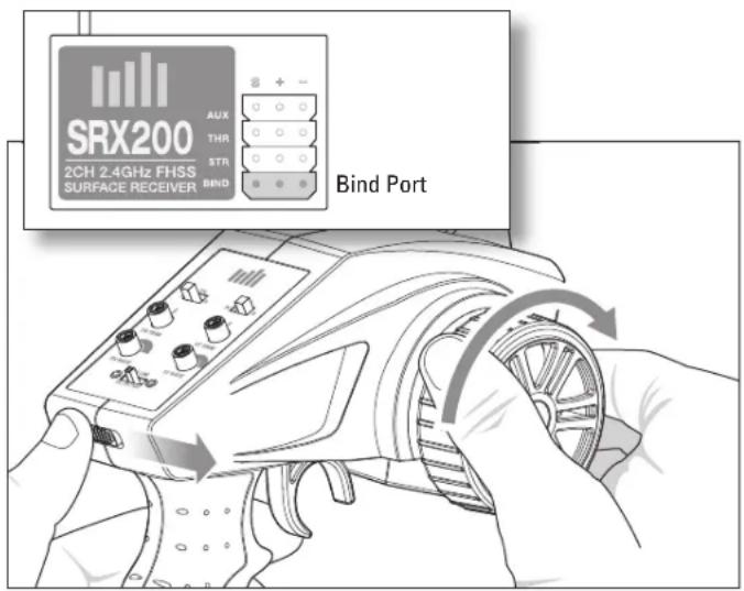 Axial WRAITH 1.9 - CONNECTION (BINDING) - 1