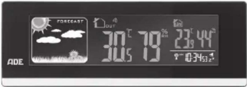 ADE WS 1601 - Estación meteorológica consensor inalámbrico exterior - 1