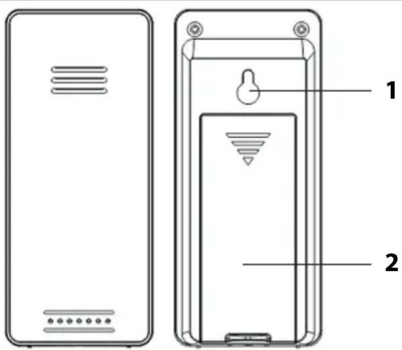 ADE WS 1601 - Zewnętrzny czujnik bezprzemowowy - 1