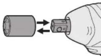 PANASONIC EY7271 - Anbringen oder Abnehmeneiner Stecknuss (EY7271) - 1
