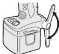 PANASONIC EY7271 - Die Riemenhaken-Winkelposition einstellen - 2