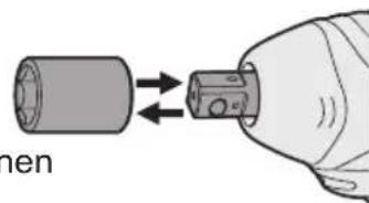 PANASONIC EY7271 - Hylsyn kiinnittäminen tai irrottaminen (EY7271) - 1