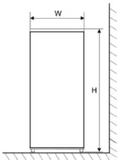 SEVERIN RKG 8930 - Installatieafmetingen - 1