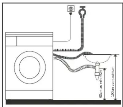 THOMSON TW1016EU - Évacuation de l'eau - 4