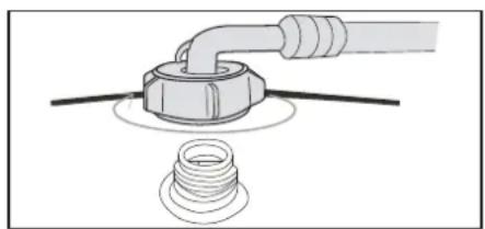 THOMSON TW1016EU - Évacuation de l'eau - 3