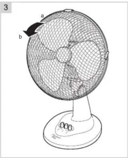 BESTRON DDF45Z - FUNZIONAMENTO - Montaggio del ventilatore - 2