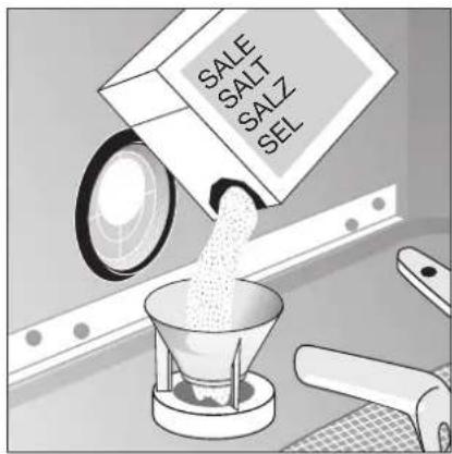 ARTHUR MARTIN ELECTROLUX ASF 2750 - Remplissage du réservoir de sel régénérant - 3