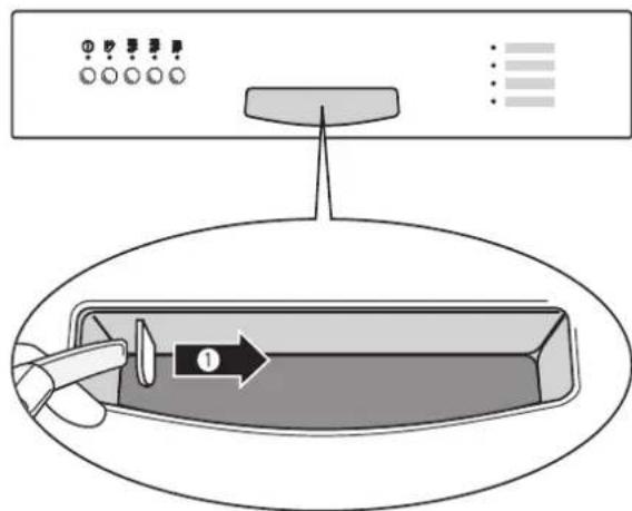 ARTHUR MARTIN ELECTROLUX ASF 2750 - Sécurité de la porte du lave-vaisselle - 1