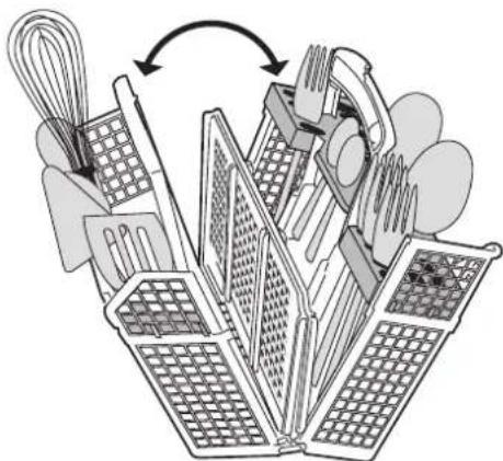 ARTHUR MARTIN ELECTROLUX ASF 2750 - Panier couverts - 4