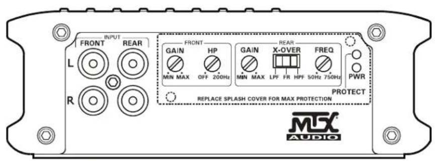 MTX Audio Thunder Marine WET75.4 - NOTES: - 3