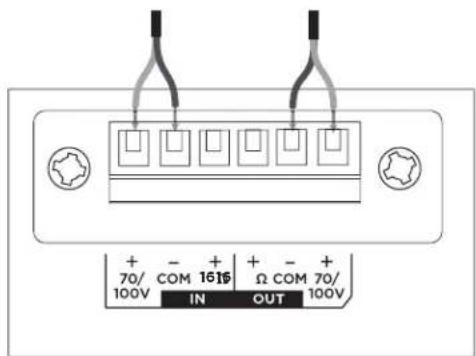 BOSE FreeSpace FS2C - 接线图 - 1