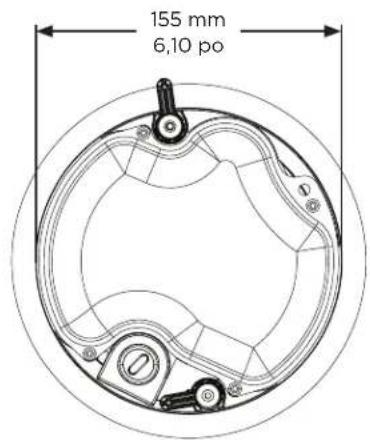 BOSE FreeSpace FS2C - Dimensions du produit - 3