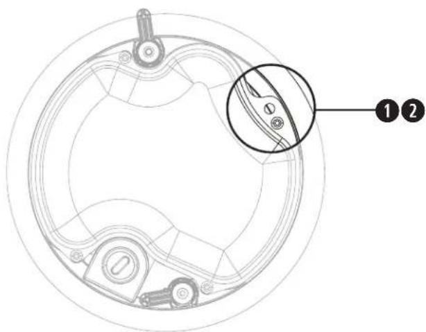 BOSE FreeSpace FS2C - Utilisation d'un cable de sécurité - 1
