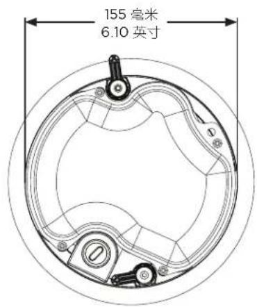 BOSE FreeSpace FS2C - 产品尺寸 - 3