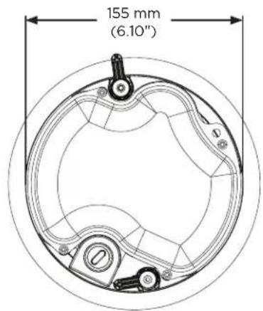 BOSE FreeSpace FS2C - Dimensiones del producto - 3