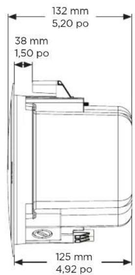 BOSE FreeSpace FS2C - Dimensions du produit - 2