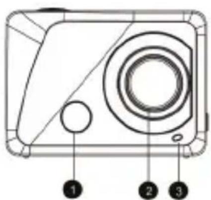 LENCO Sportcam500 - Appearance & Buttons - 1