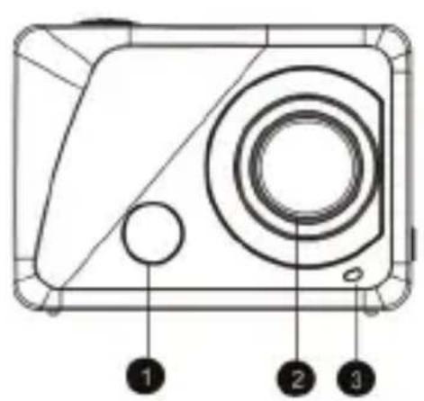 LENCO Sportcam500 - Aspecto y botones - 1