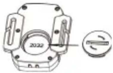 LENCO Sportcam500 - Wechselnder Fernbedienungsbatterie - 2