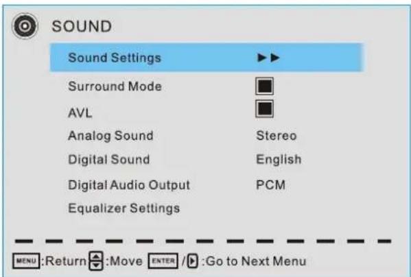 Proscan PLDED5066A - Picture Menu - 1