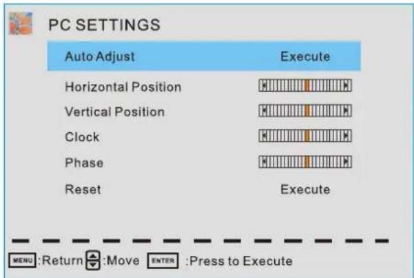 Proscan PLDED5066A - PC Settings - 1