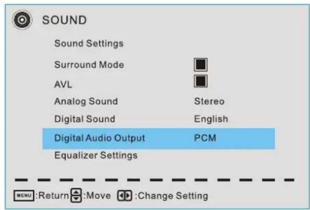 Proscan PLDED5066A - How To Setup Digital Output - 1