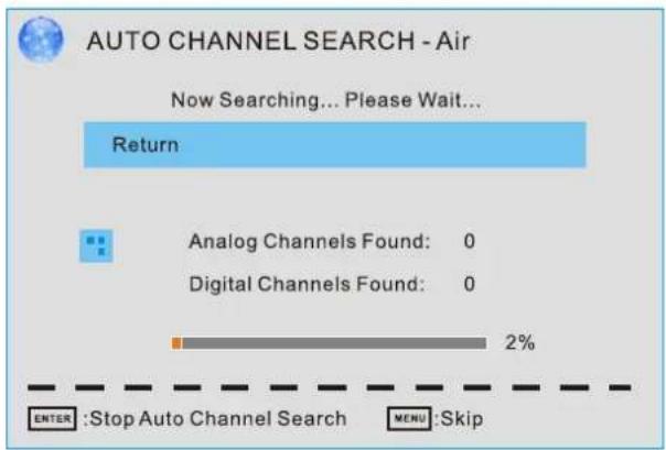 Proscan PLDED5066A - Auto Channel Search - 1
