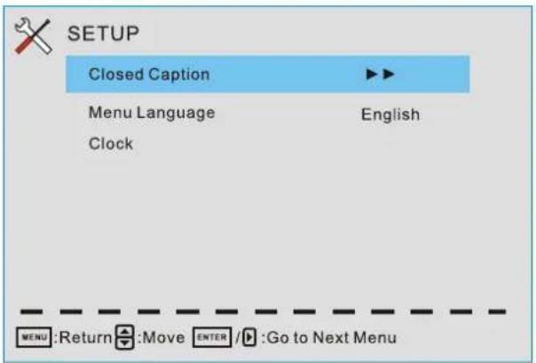Proscan PLDED5066A - Parental Control Menu - 1