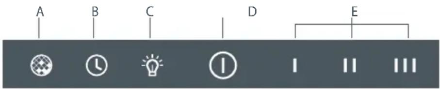 Fisher & Paykel HC60DCXB1 - Touch control panel - 1