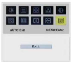 ACER AL2021 - OSD SETTING (OSD メニュー): - 9