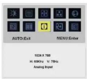 ACER AL2021 - Autoréglage: - 1