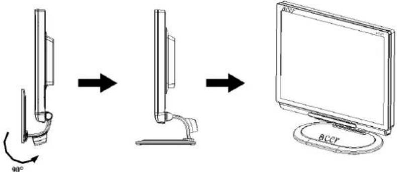 ACER AL2021 - Fixacao do monitor - 1