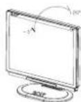 ACER AL2021 - Adjusting the Viewing Angle - 2