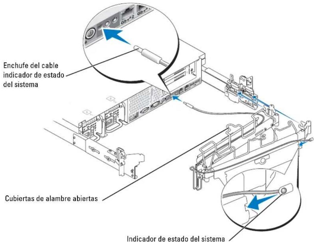 DELL PowerEdge 2850 - Instalacion del brazo para tendido de cables - 2
