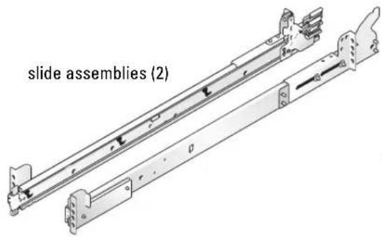 DELL PowerEdge 2850 - VersaRails Rack Kit Contents - 2