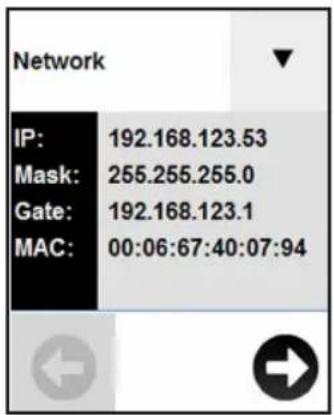 Tripp Lite PDU3XEVSR6G63B - Navegando por las Opciones de la Pantalla LCD Táctil - 1