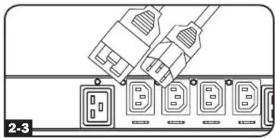 Tripp Lite PDU3XEVSR6G63B - Procedure de détention de cordon facultative - 1