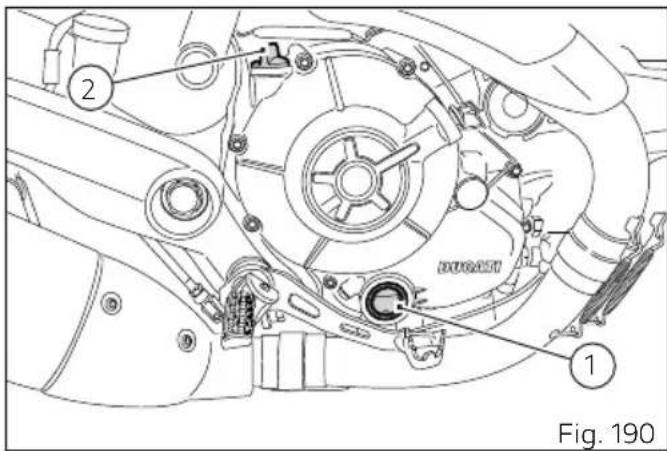 DUCATI 1100 Dark PRO (2021) - Conseils sur l'huile - 1