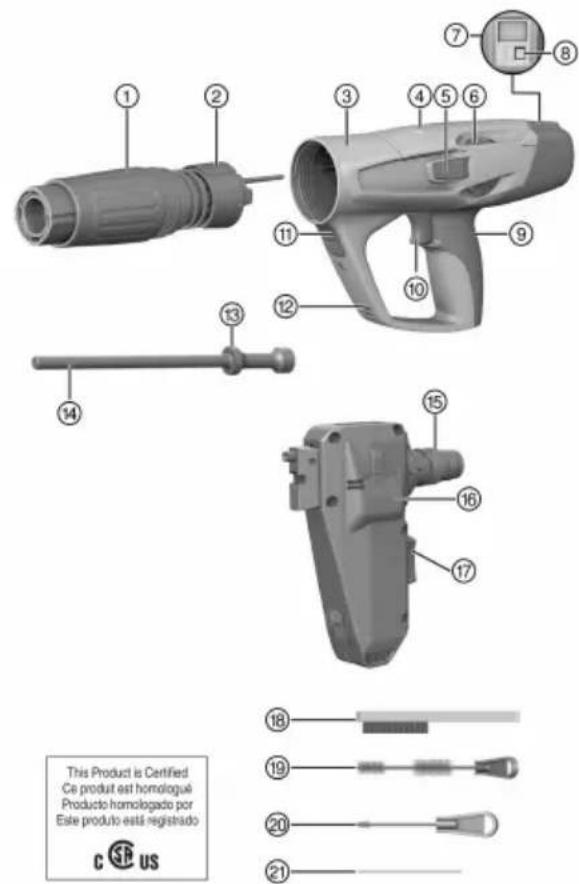 HILTI MX SM - Vue d'ensemble du produit 1 - 1