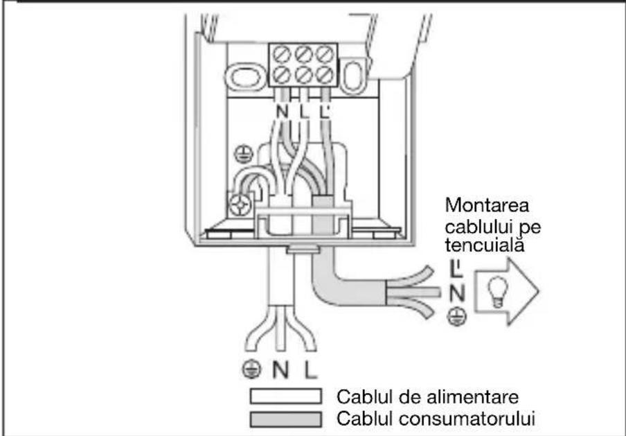 STEINEL IS 180 - Instalarea / Montajul pe perete - 2