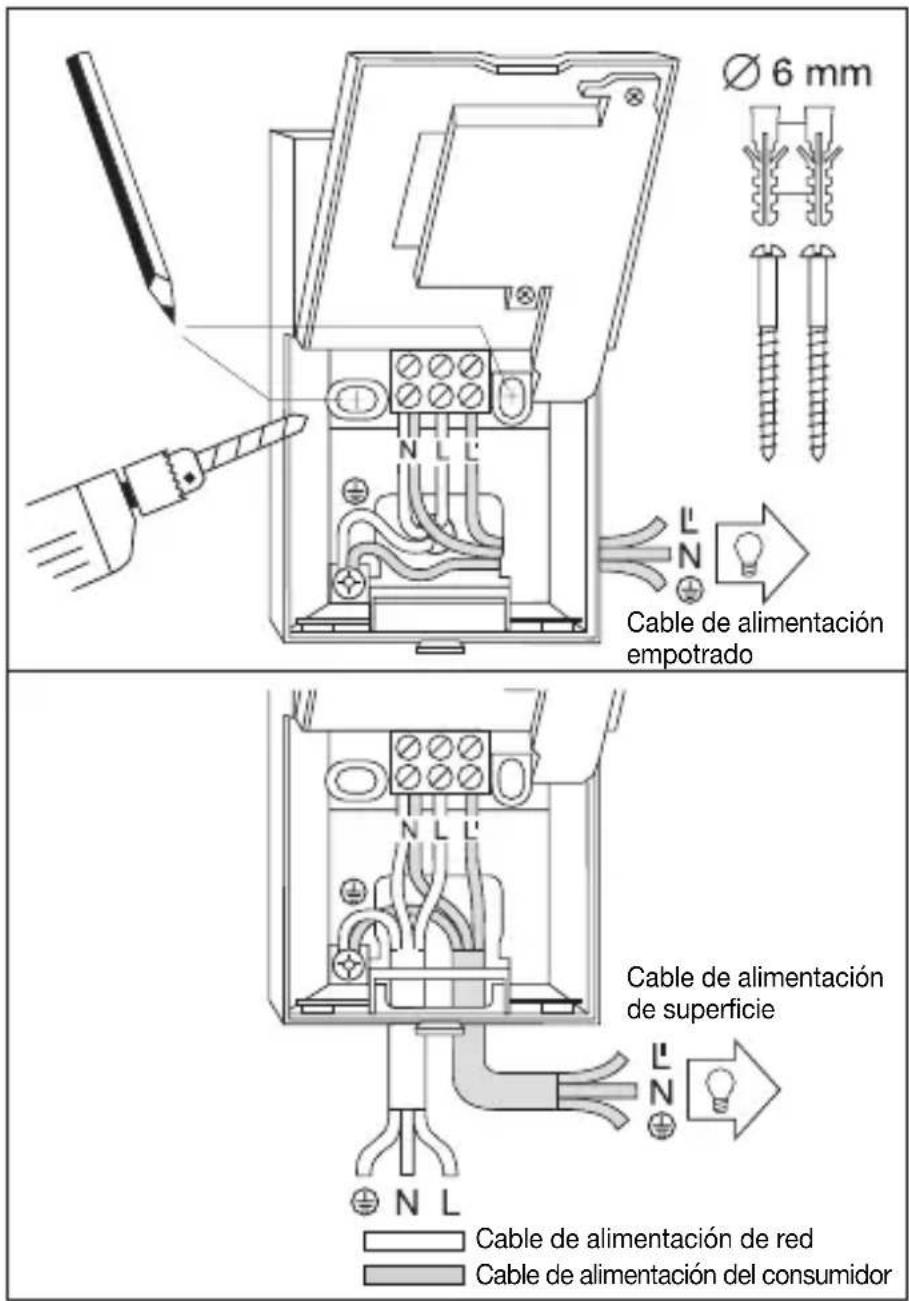 STEINEL IS 180 - Instalación / montaje en la pared - 1