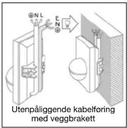 STEINEL IS 180 - Installasjon / veggmontering - 2