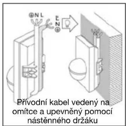 STEINEL IS 180 - Instalace / montáž na stěnu - 2